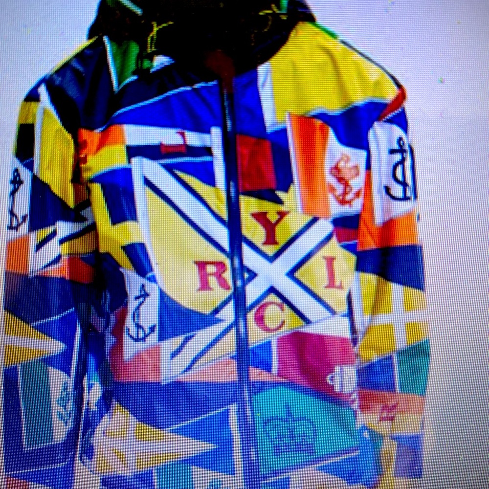 Ralph Lauren nautical windbreaker, limited edition with hood